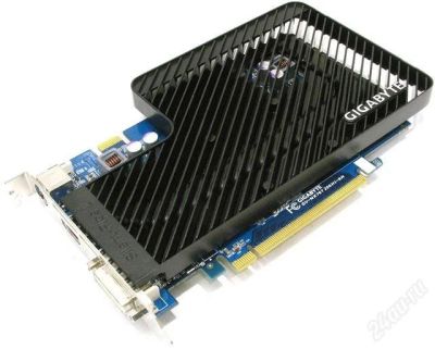 Лот: 2066818. Фото: 1. Gigabyte GeForce 7600GT GV-NX76T256HI-RH... Видеокарты