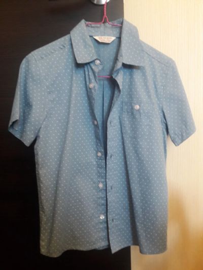 Лот: 10731209. Фото: 1. Рубашка с коротким рукавом. Рубашки, блузки, водолазки