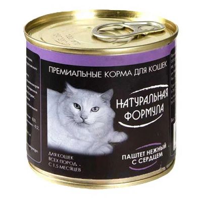 Лот: 19202801. Фото: 1. Натуральная формула Нежный паштет... Корма