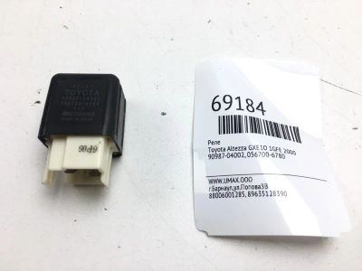 Лот: 20611155. Фото: 1. Реле Toyota Altezza 2000 9098704002... Двигатель и элементы двигателя