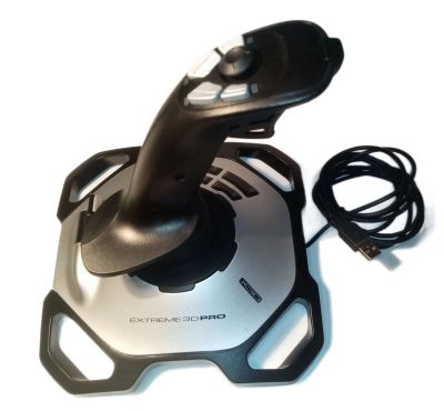Лот: 20775960. Фото: 1. Джойстик Logitech Extreme 3D Pro. Рули, джойстики