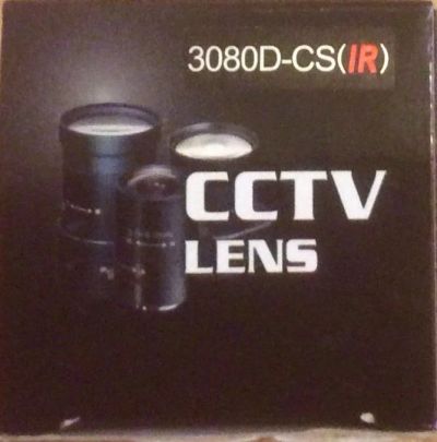 Лот: 12189780. Фото: 1. Объектив CCTV LENS 3080D-CS(IR... Видеонаблюдение