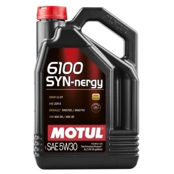 Лот: 12020462. Фото: 1. Motul 6100 Syn-Nergy 5w30 4л. Масла, жидкости