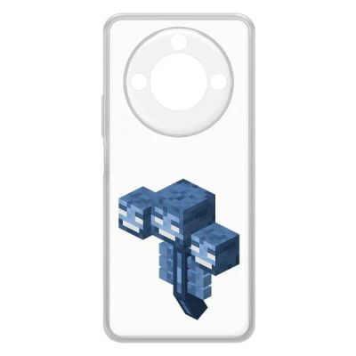 Лот: 25086749. Фото: 1. Чехол Krutoff Clear Case Minecraft... Чехлы, бамперы