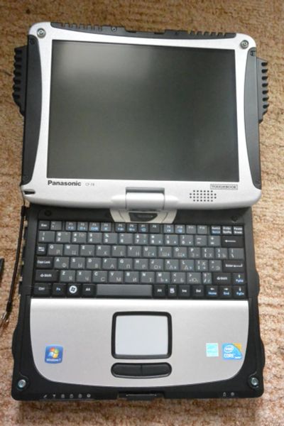 Лот: 6900861. Фото: 1. Защищённый ноутбук-планшет Panasoniс... Ноутбуки