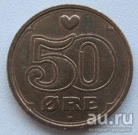 Лот: 13696811. Фото: 1. %% Дания 50 эре 2006. Европа