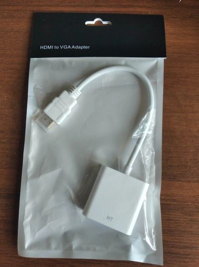 Лот: 16150761. Фото: 1. Переходник hdmi-vga. Шлейфы, кабели, переходники