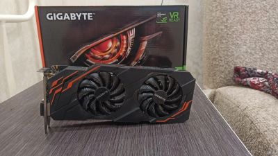 Лот: 14806082. Фото: 1. Видеокарта gigabyte geforce gtx... Видеокарты