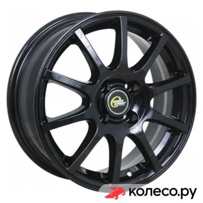 Лот: 25531440. Фото: 1. CR-16 6x15/4*98 D58.6 ET40 BLACK. Диски