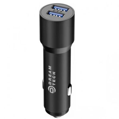 Лот: 19283459. Фото: 1. Авто-адаптер 12V->2*USB 2.4A Dream... Другое (оснащение, оборудование, аксессуары)