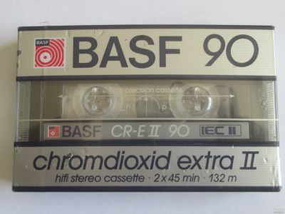 Лот: 17561080. Фото: 1. Аудиокассета BASF. Кассетные деки, магнитофоны