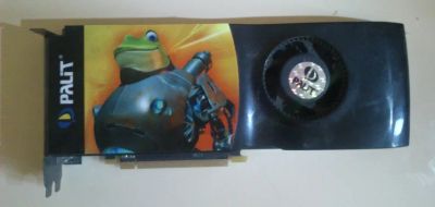 Лот: 3385062. Фото: 1. Palit 9800 GTX с рубля!. Видеокарты