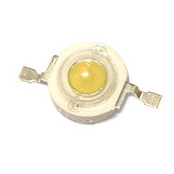 Лот: 13402590. Фото: 1. Белый светодиод LED 1 ватт, тёплый... Светодиоды