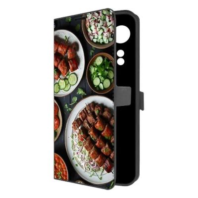 Лот: 25541443. Фото: 1. Чехол Krutoff Eco Book "Застолье... Чехлы, бамперы