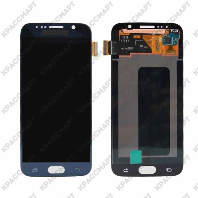 Лот: 15690200. Фото: 1. Дисплей Samsung Galaxy S6 (SM-G920F... Дисплеи, дисплейные модули, тачскрины