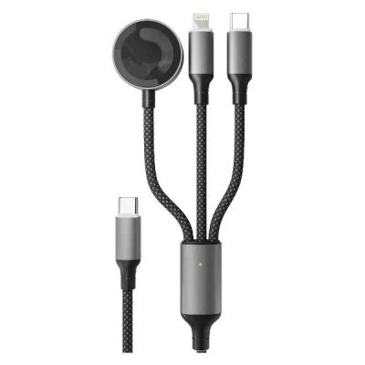 Лот: 24506023. Фото: 1. Кабель vlp Dragon 3 in 1 USB/USB-C... Дата-кабели, переходники