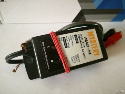Лот: 10079415. Фото: 1. Mystery MAD-HL конвертор уровня... Аксессуары для автозвука
