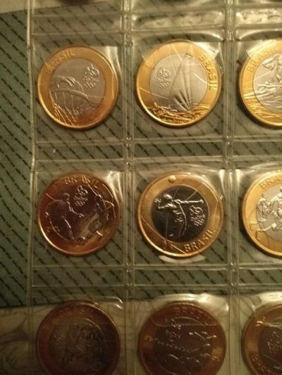 Лот: 12519731. Фото: 1. Набор монет Олимпиада в Рио 2016. Наборы монет