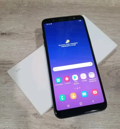 Лот: 21117758. Фото: 1. Смартфон Samsung A6+. Смартфоны