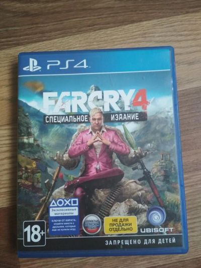 Лот: 10071761. Фото: 1. Ps4 диск Farcry 4. Игры для консолей