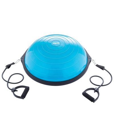 Лот: 22369877. Фото: 1. Полусфера Star Fit Bosu с эспандерами... Другое (спортивные товары)