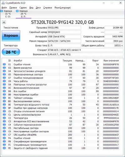 Лот: 17918930. Фото: 1. Жесткий диск для ноутбука: Seagate... Жёсткие диски (HDD)