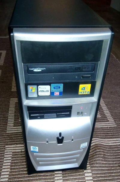 Лот: 8495828. Фото: 1. Системный блок Asus 2006 г.в. Компьютеры в сборе