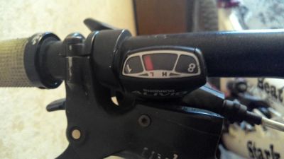 Лот: 4294696. Фото: 1. манетка shimano alivio 8ск. Запчасти