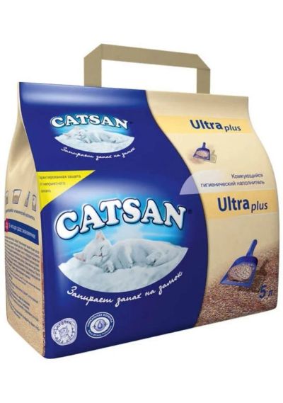 Лот: 4823008. Фото: 1. Наполнитель комкующийся Catsan... Миски, лотки, наполнители