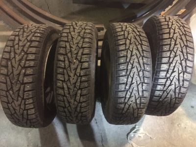 Лот: 12953903. Фото: 1. Колёса nokian nordman7 r14. Шины