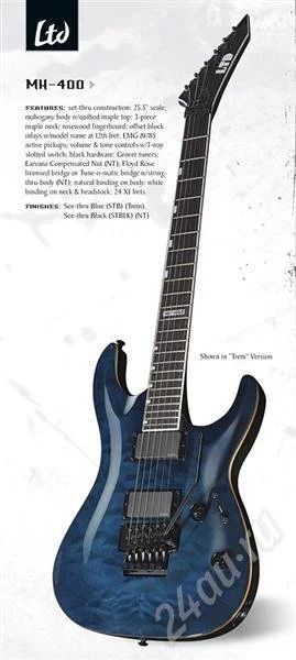 Лот: 701572. Фото: 1. ESP LTD MH-400. Гитары