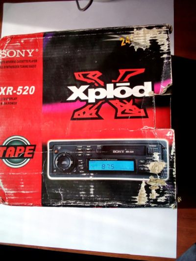 Лот: 20236833. Фото: 1. Sony XR-520 Кассетная автомагнитола. Автомагнитолы