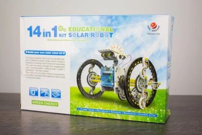 Лот: 11826588. Фото: 1. Конструктор Робот 14 в 1 Solar... Конструкторы