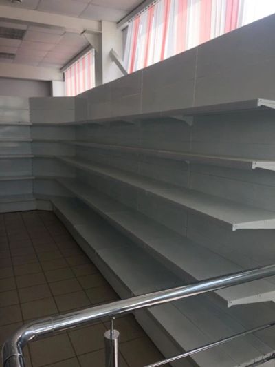 Лот: 13452478. Фото: 1. Угловой стеллаж 5 полок. Торговое