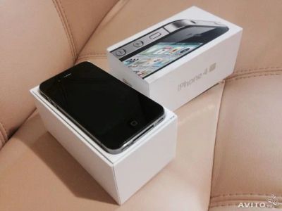 Лот: 4581946. Фото: 1. IPhone 4S! Полный комплект!. Смартфоны