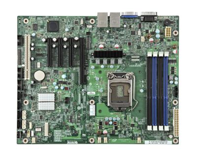 Лот: 9625607. Фото: 1. Intel S1200BTS microATX, LGA1155... Материнские платы