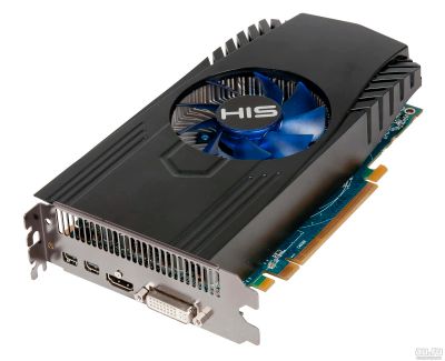 Лот: 13655617. Фото: 1. HIS Radeon HD 7850- 2GB -256 bit. Видеокарты
