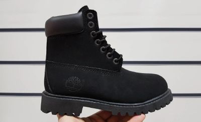 Лот: 10785680. Фото: 1. Ботинки Timberland black арт 100052. Ботинки, полуботинки