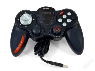 Лот: 1240279. Фото: 1. Джойстик Saitek P2600 Rumble Force... Рули, джойстики