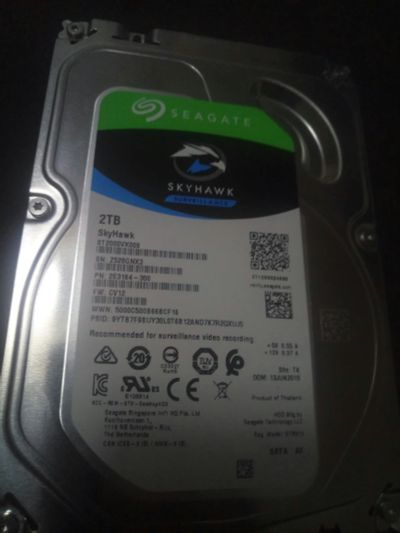 Лот: 18802523. Фото: 1. Жесткий диск HDD Seagate SkyHawk... Жёсткие диски (HDD)