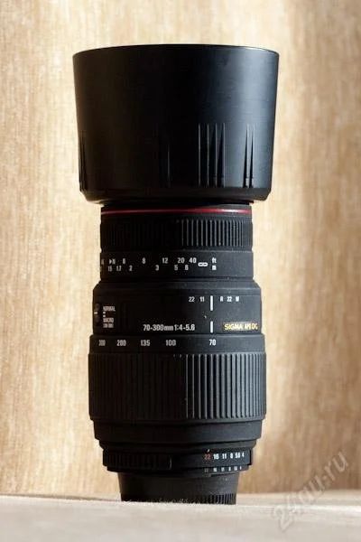 Лот: 2243520. Фото: 1. Объектив Sigma 70-300 1:4-5.6... Объективы