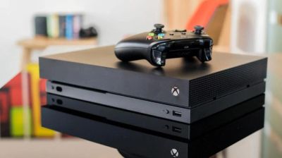 Лот: 11584702. Фото: 1. xbox one X. Игровые приставки, консоли