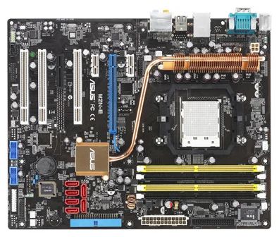 Лот: 7039125. Фото: 1. Оверклокерская asus am2 m2n-e. Материнские платы