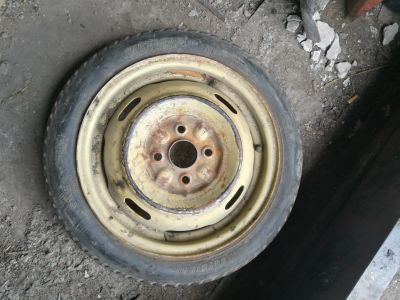 Лот: 15912663. Фото: 1. 4х100 r14 Банан докатка. Шины на дисках