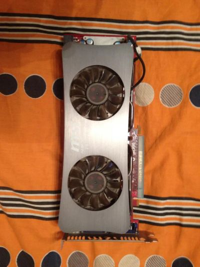 Лот: 4756098. Фото: 1. MSI GeForceGTX 275 Twin Frozr. Видеокарты