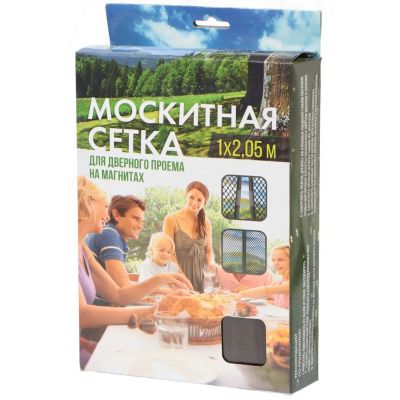 Лот: 24880926. Фото: 1. Сетка москитная для двери, 1х2... Средства от насекомых и грызунов