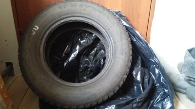 Лот: 4050826. Фото: 1. комплект резины почти новой. 175... Шины