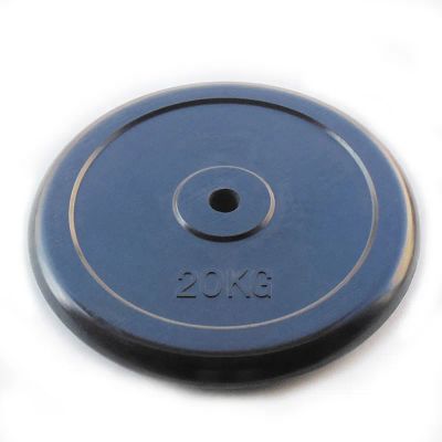 Лот: 24592037. Фото: 1. Диск обрезиненный 20кг Johns 71019-20B-26... Штанги, блины