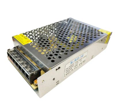 Лот: 17507443. Фото: 1. Блок питания AC-DC S-60-12 12V... Зарядные устройства, блоки питания для бытовой техники