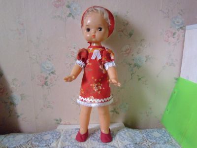 Лот: 16696705. Фото: 1. Советская кукла Таня кареглазая... Куклы
